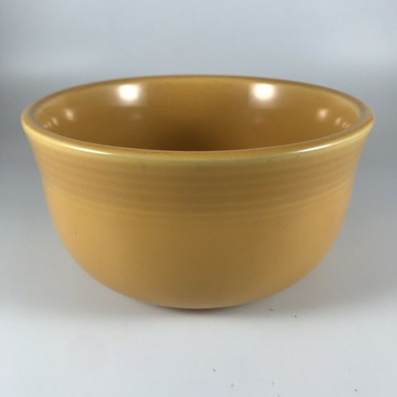 Fiesta Marigold Gusto Bowl Retired Yellow Orange HLC USA - Picture 3 of 12